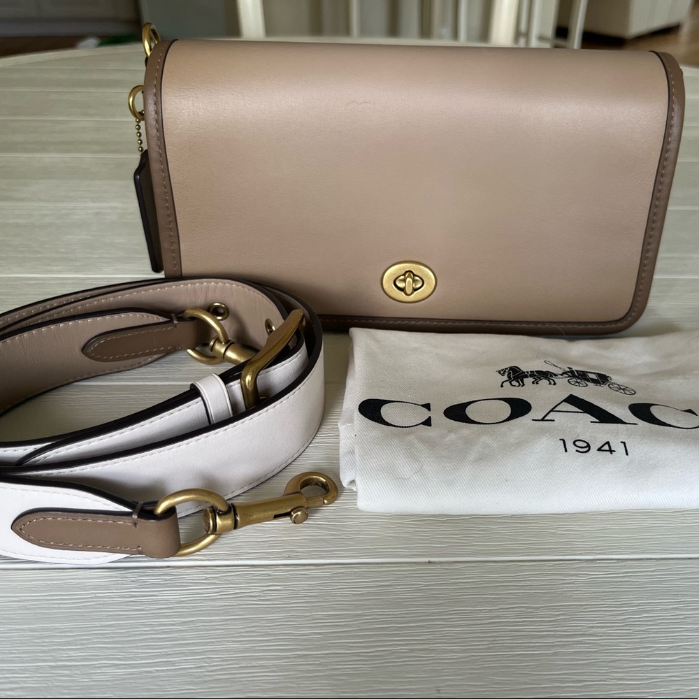 Coach 1941 Dinky in Colorblock Chalk Multi